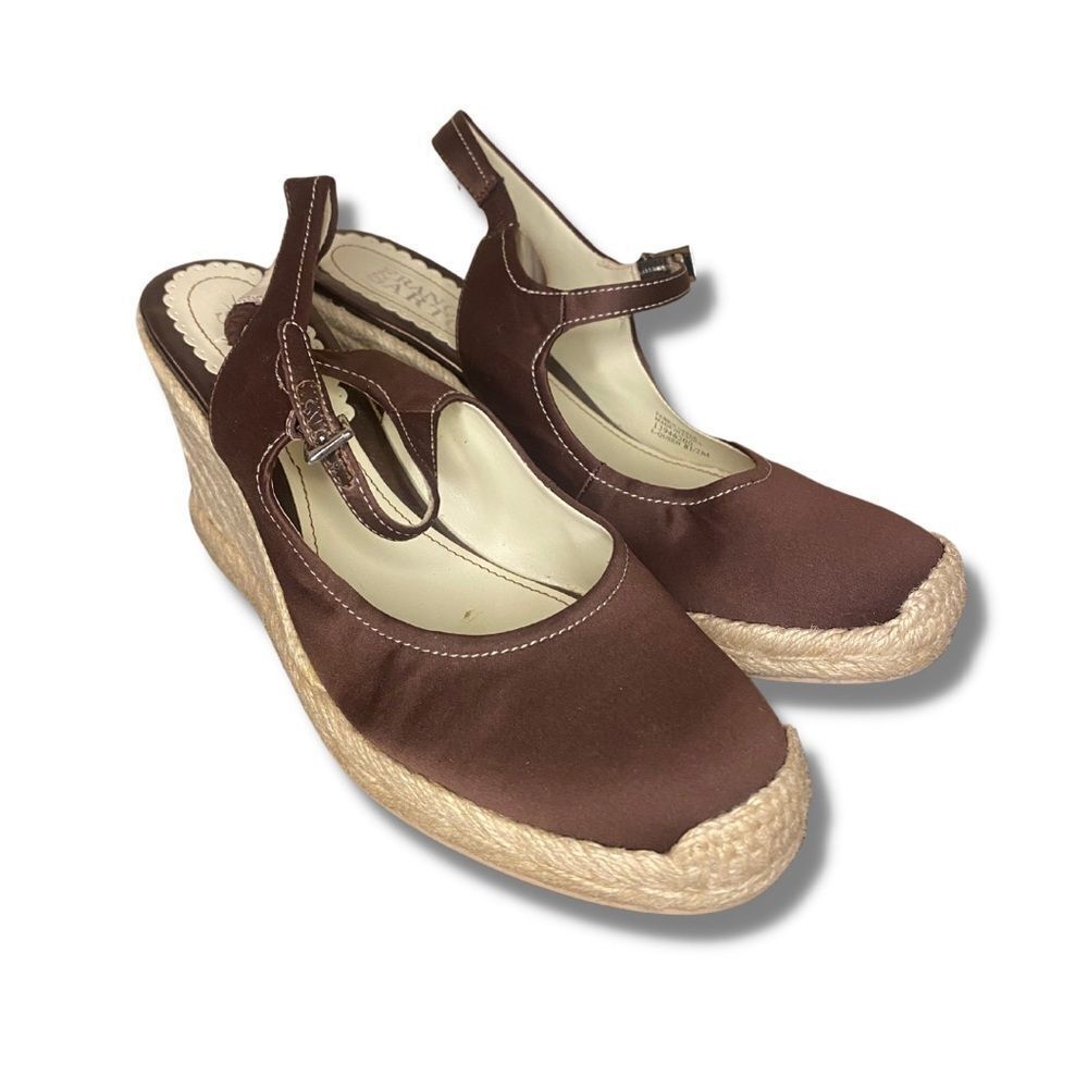 Franco Sarto Chocolate Brown Wedges Women’s Size 8.5